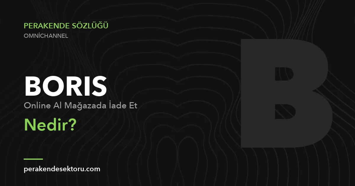BORIS (Online Al Mağazada İade Et)