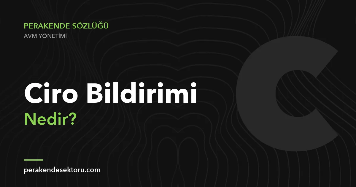 Ciro Bildirimi