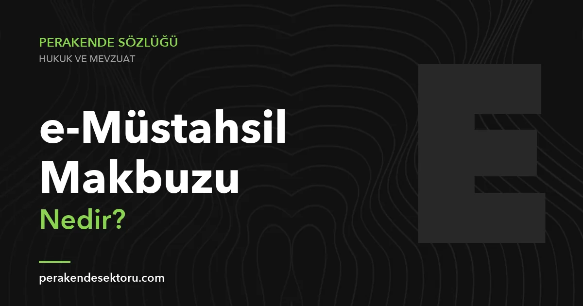 e-Müstahsil Makbuzu