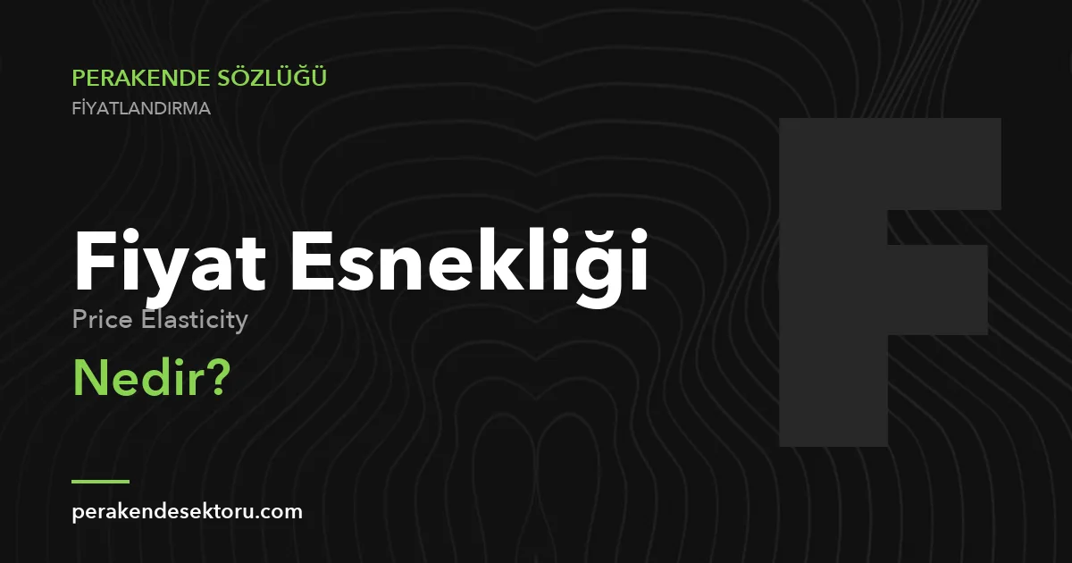 Fiyat Esnekliği (Price Elasticity)