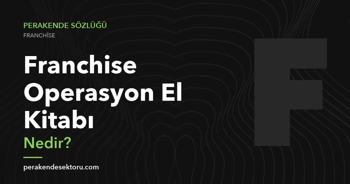 Franchise Operasyon El Kitabı