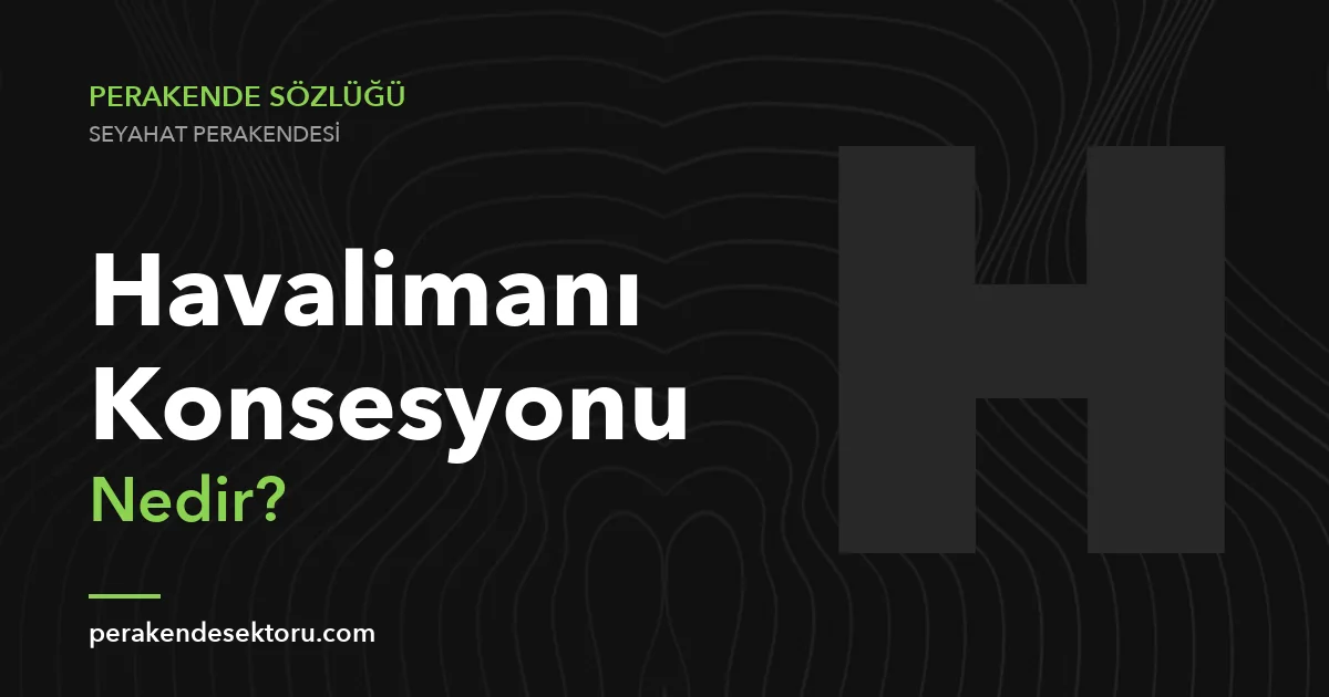 Havalimanı Konsesyonu