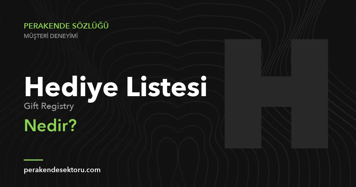 Hediye Listesi (Gift Registry)