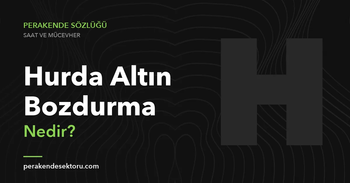 Hurda Altın Bozdurma