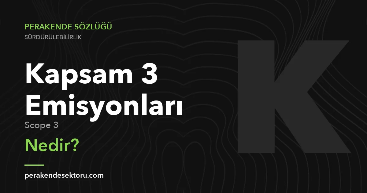 Kapsam 3 Emisyonları (Scope 3)