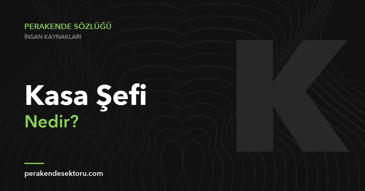 Kasa Şefi