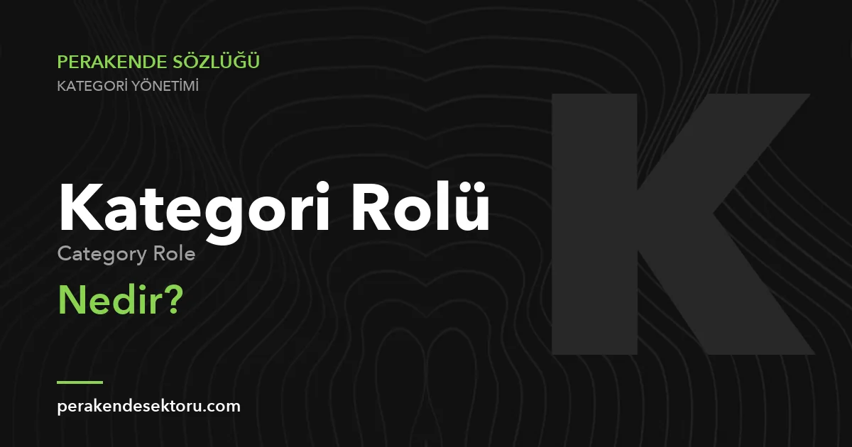 Kategori Rolü (Category Role)
