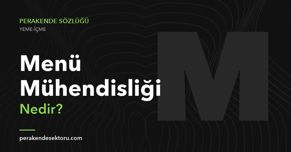 Menü Mühendisliği