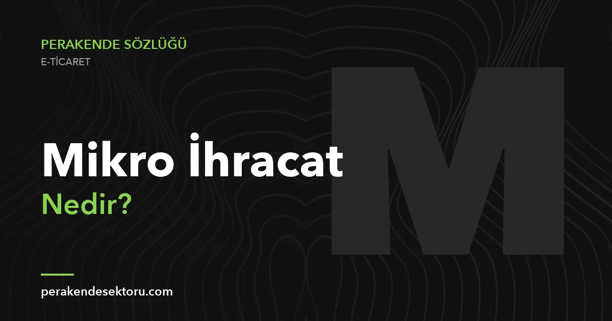 Mikro İhracat