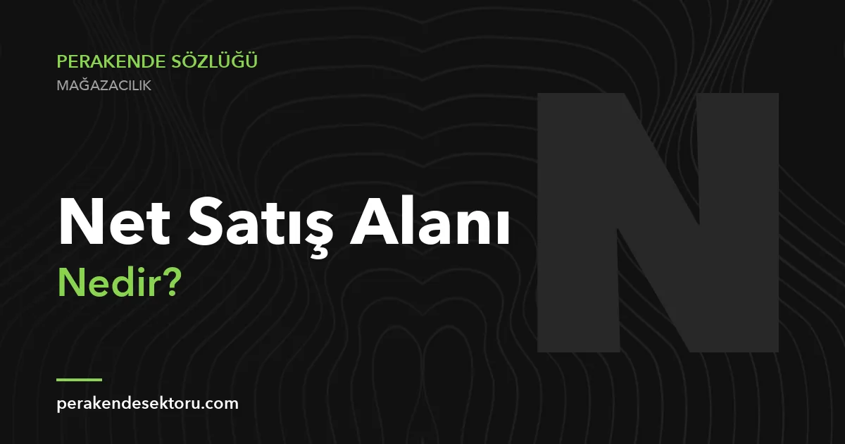 Net Satış Alanı