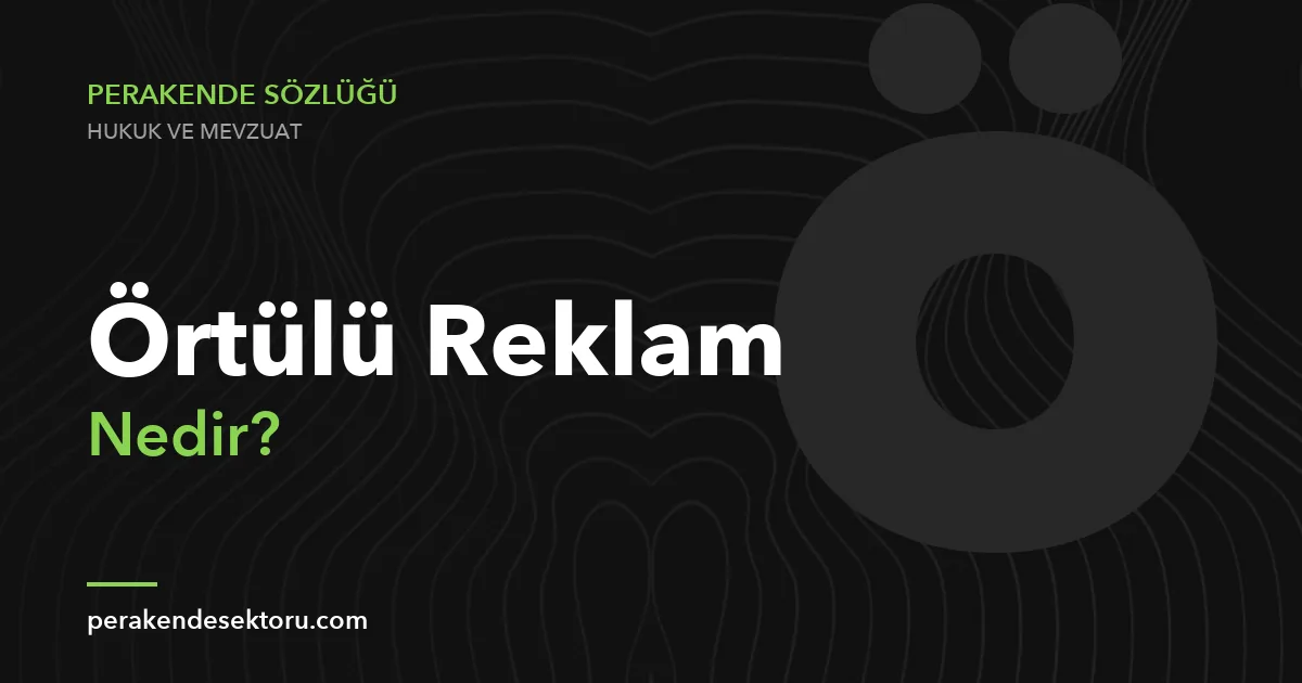 Örtülü Reklam