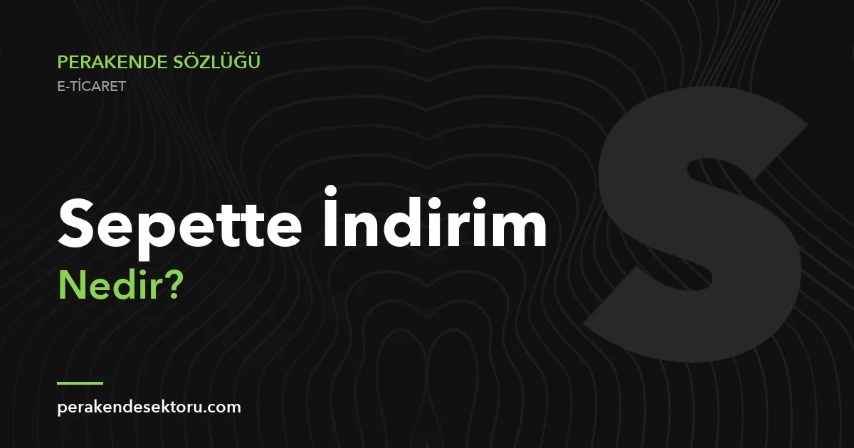 Sepette İndirim