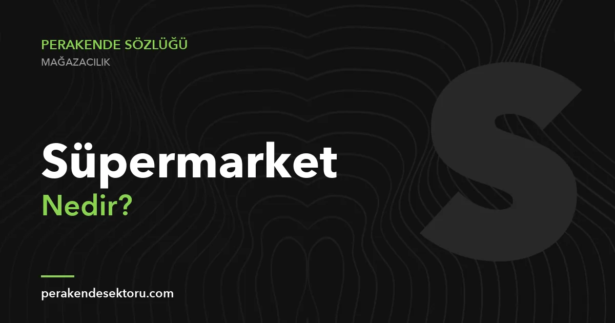Süpermarket