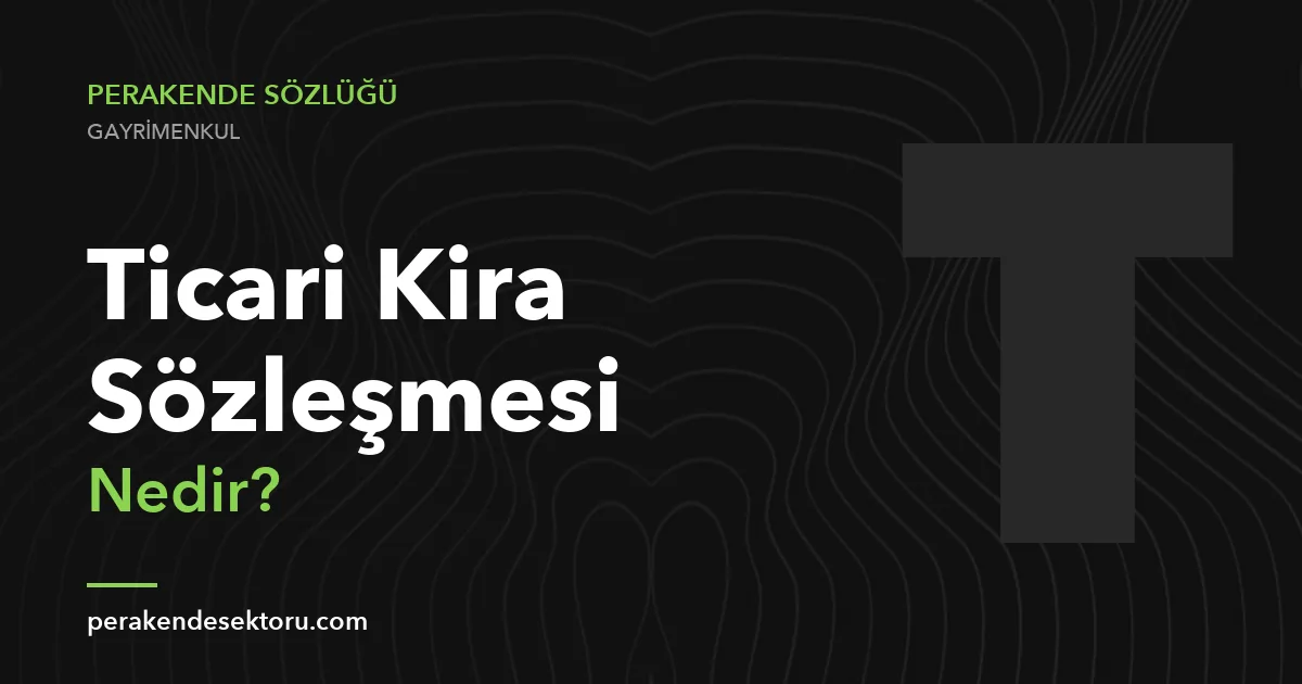 Ticari Kira Sözleşmesi
